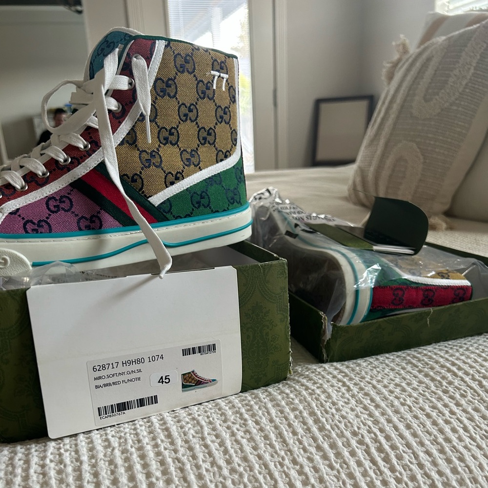 Gucci 1977 multicolored high top